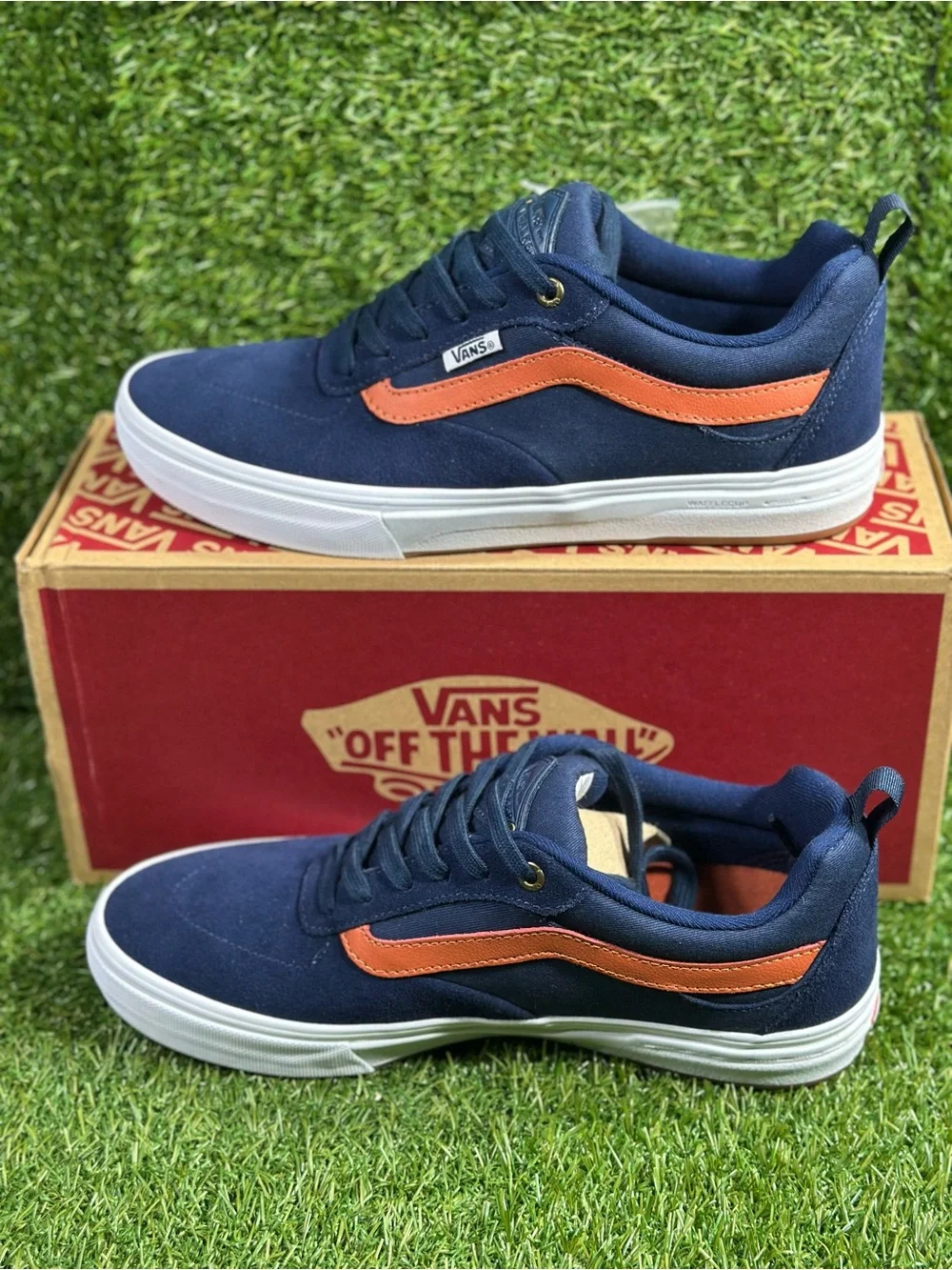 Vans Kyle Walker Pro , Dress Blue/ Potter’s Clay, Men’s 8 , VN0A2XSGVFQ